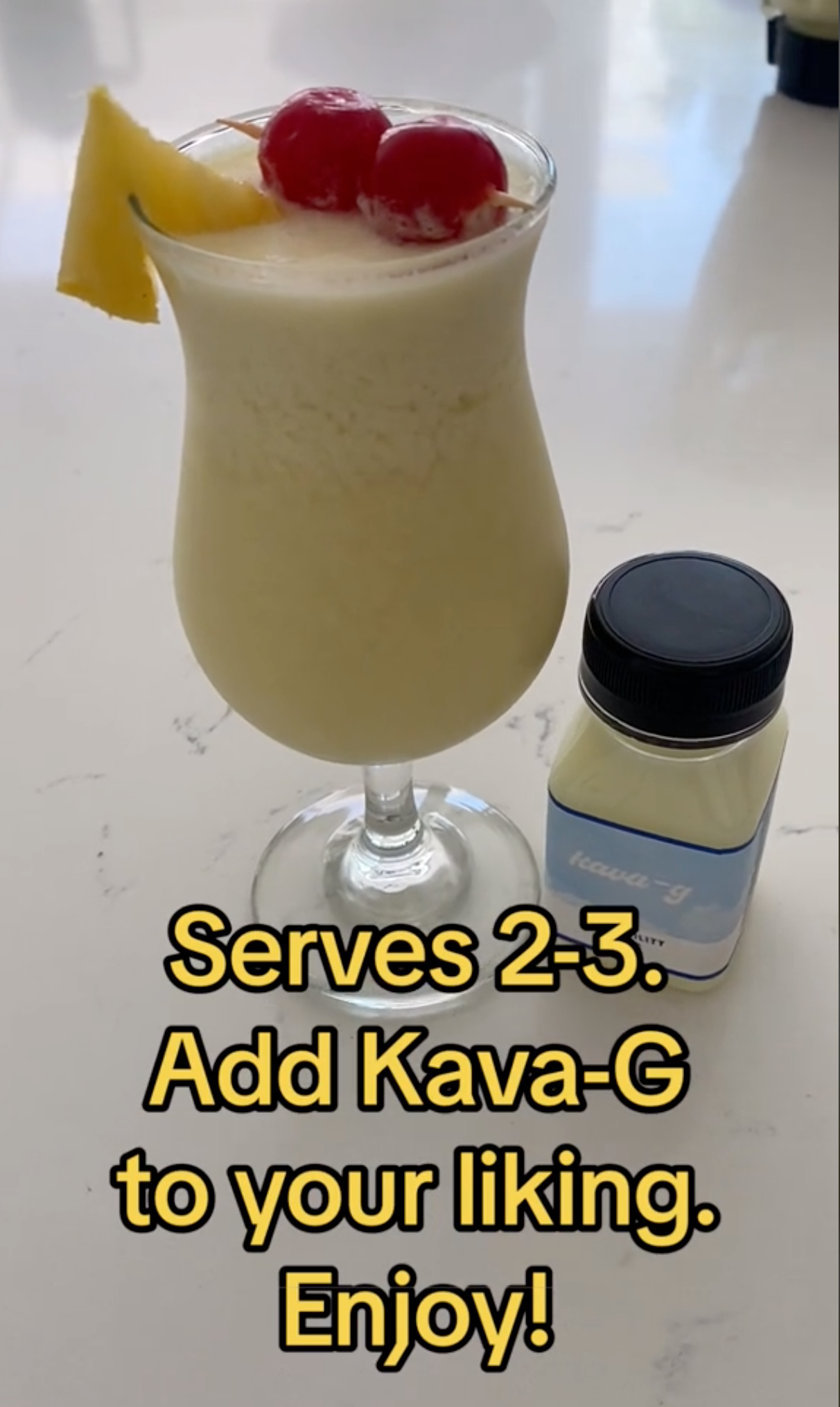 Kava Colada Mocktail Recipe