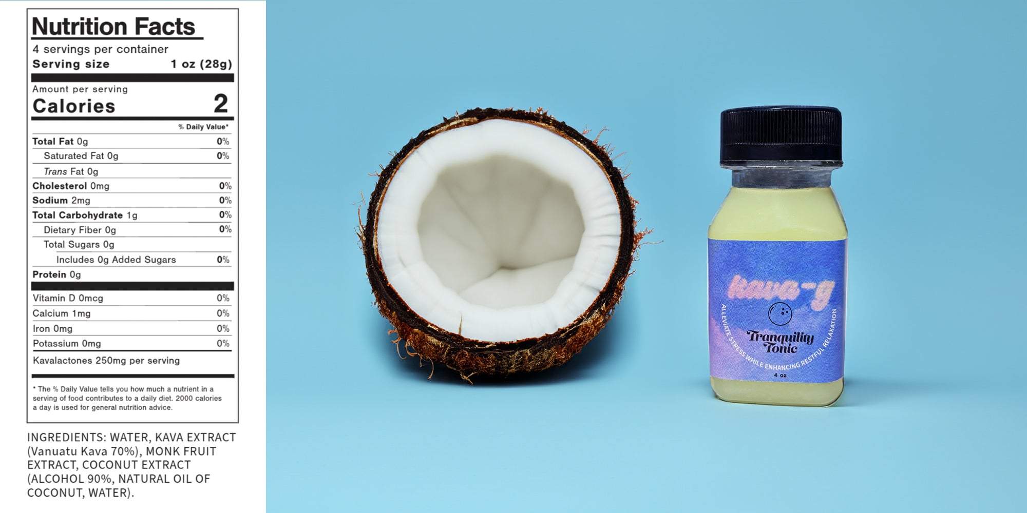 coconut kava shot